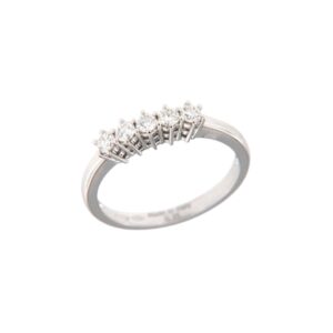 Anello Veretta con Diamanti Davite Delucchi AA 032479 35S