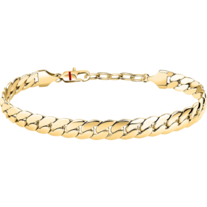 Bracciale in Acciaio Dorato Uomo Sector SZS140