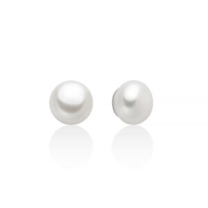 Orecchini Eva con perle gemelle 7,5-8 mm in Argento Miluna PER2942