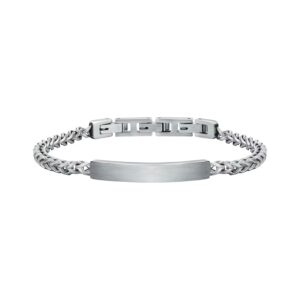 Bracciale con Targhetta in Acciaio Uomo Sector SZS84