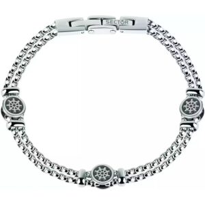 Bracciale in Acciaio con Timone Sector SADQ34