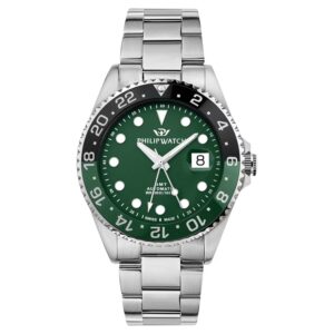 Orologio Automatico in Acciaio Uomo GMT Edizione Limitata Philip Watch R8223597040