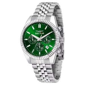 Orologio Cronografo in Acciaio Uomo Sector R3273640004