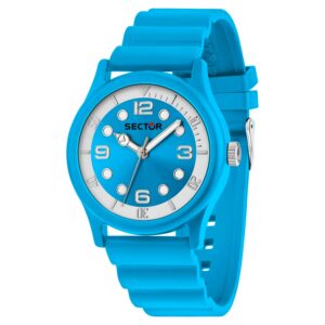 Orologio in Gomma Azzurro Uomo Sector R3251318006